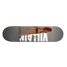 Mädchen-Schuft-Skateboard Bedruckte Skateboarddecks