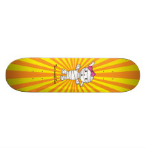 Mädchenmama Skateboardbrett