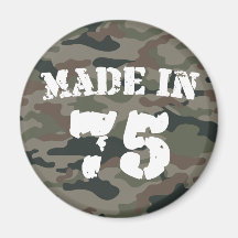 Made In 1975 Refrigerator Magnet
