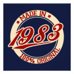 Made In 1983 Announcement
