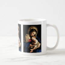 MADONNA UND KIND KAFFEE TASSE