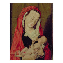Madonna und Kind (Platte) Postkarte