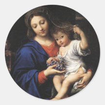 Madonna- und Kinderaufkleber