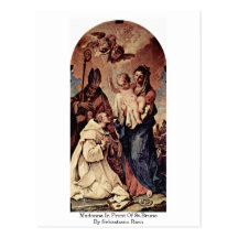 Madonna vor St.Bruno durch Sebastiano Ricci Postkarte