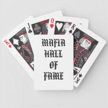 Mafia-Hall of Fame-Spielkarten
