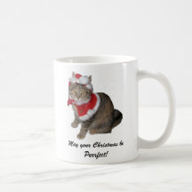Mag Ihr Weihnachten Purrfect sein! Kaffee Tassen