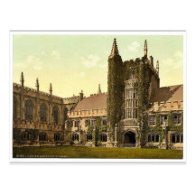 Magdalen Uni, der Turm des Gründers und Klöster, O Postkarte