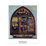 Magdalene-Altar durch Lucas Moser Postkarte