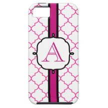 Magentaroter Monogramm iPhone 5 Kasten Etui Fürs iPhone 5