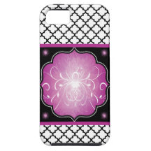 Magentaroter Stern iPhone 5 Case