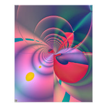 Magische Blume Fotodruck