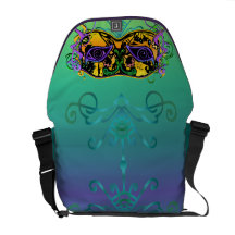 Magische Muse-Masken-Tasche Kuriertasche