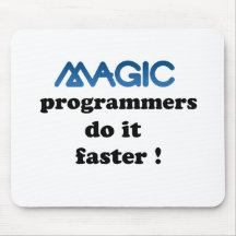 Magische Programmierer tun es schneller Mauspad