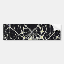 Magisches Spiderweb Autoaufkleber