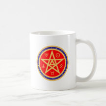 magisches Zeichen magical sign Kaffee Tasse
