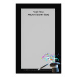 Magisches Zylinder-Briefpapier Personalisierte Druckpapiere