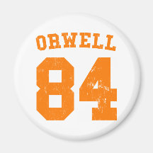 Magnet 1984 Georges Orwell Jersey Kühlschrankmagnete