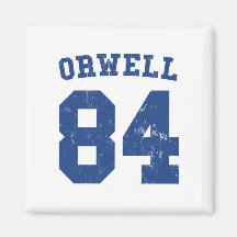 Magnet 1984 Georges Orwell Jersey Magnete