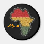 Magnet, Afrika Kühlschrankmagnete
