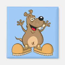 Magnet"Nagetier" Cartoon Magnete