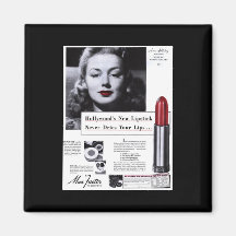 Magnet-Vintage Lippenstift-Anzeige Magnete