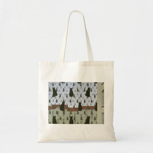 Magrittes Katzen-Budget-Tasche