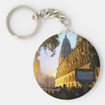 Mahabodhi buddhistischer Tempel Bodh Gaya Indien Schlüsselbänder