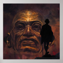 Mahatma Gandhi Plakat