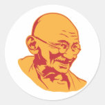 Mahatma- Gandhiporträt-Aufkleber
