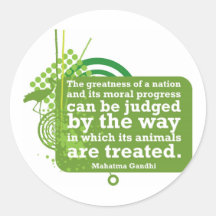 Mahatma- Gandhizitat Sticker