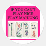 MAHJONG Spieler Sticker