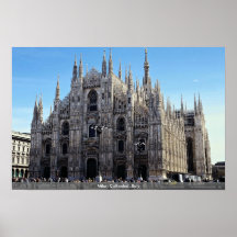 Mailand-Kathedrale, Italien Poster