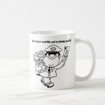 Mailman-Spaß - bis Sie dieses… lasen Kaffeetasse