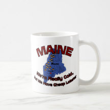 Maine ICH Motto ~ sind wir, wirklich kalt aber hab Teetasse