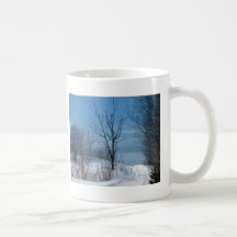 Maine-Winter Kaffee Tassen