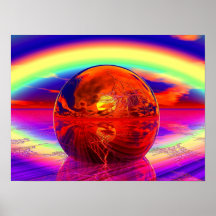 Majical Sun Set Posterdruck