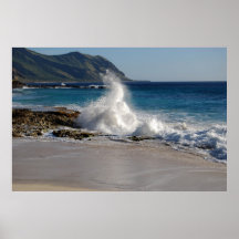 Makaha Spiralen-Welle Plakatdruck
