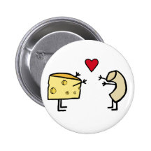 Makkaroni mit Käse Anstecknadel