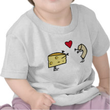 Makkaroni mit Käsebaby Shirts