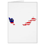 Malaysia-Flaggenkarte
