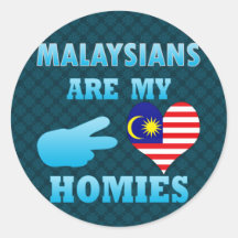 Malaysians sind mein Homies Aufkleber