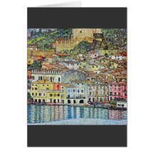 Malcena beim Gardasee durch Gustav Klimt Karten
