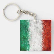Malen Sie Spritzer-Italiener-Flagge