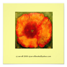Malerei Foto-Druck III der Mohnblumen-12 X12