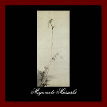 Malerei von Miyamoto Musashi, C. 1600's poster
