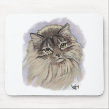 Malereien der Katzen Mauspads