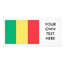 Mali-Flagge Photokarten