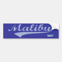 MalibuSwash Autoaufkleber