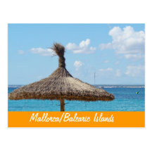 Mallorca-Insel - Postkarte