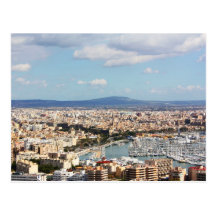 Mallorca-Stadtbild Postkarten